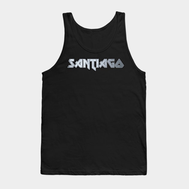 Heavy metal Santiago Tank Top by KubikoBakhar